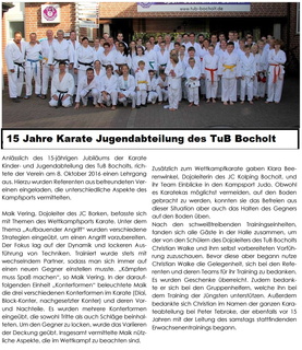 2016 - Judo trifft Karate