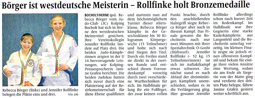 2012 - Westdeutsche Meisterschaften