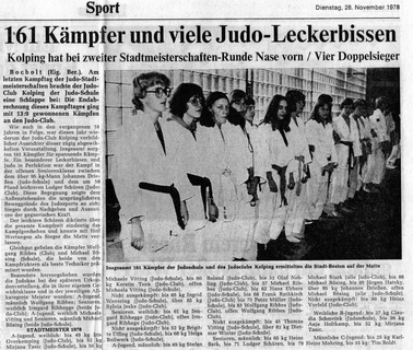 1978 - Stadtmeisterschaften
