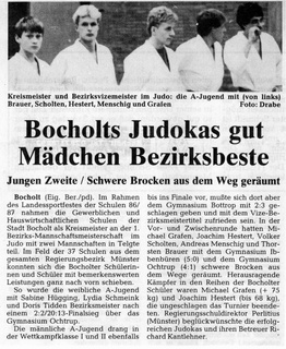1986 - Kreis - Bezirk